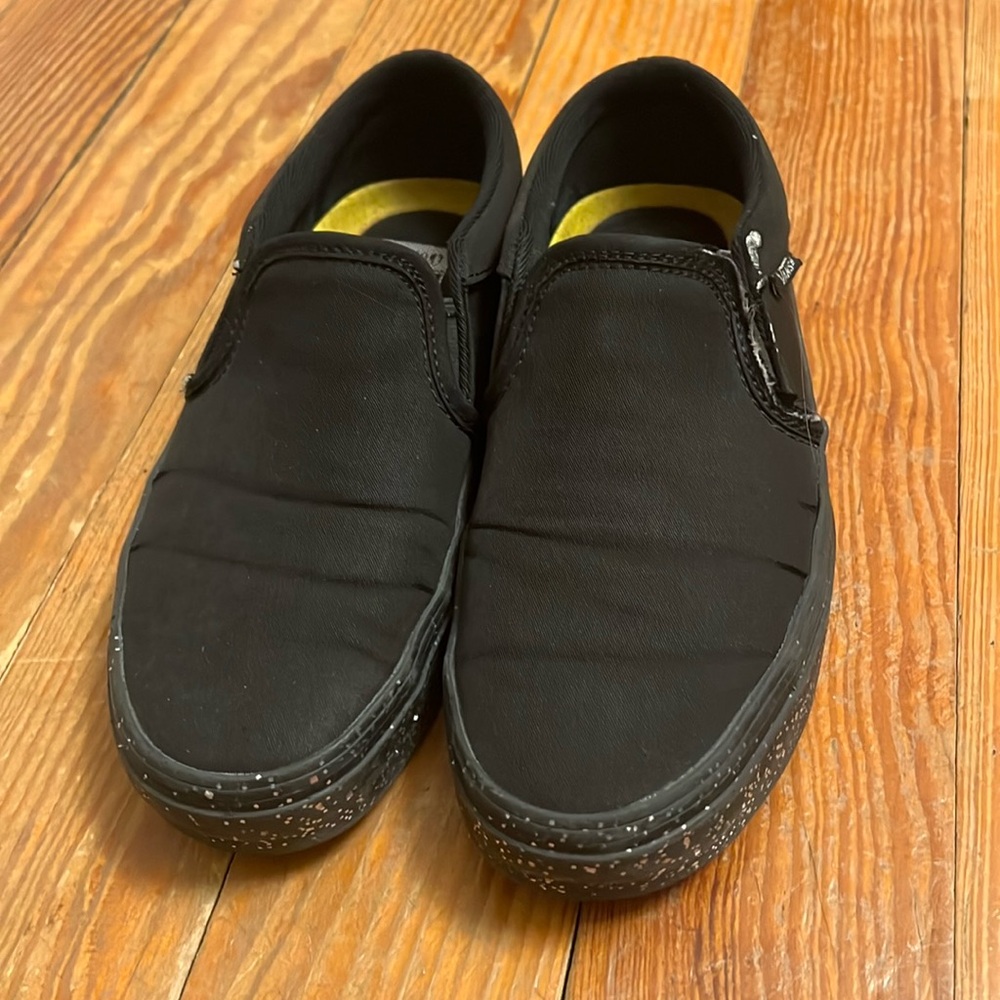 Glitter Vans Slip-Ons